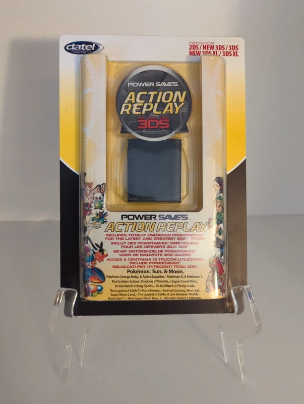 Action Replay - PowerSaves 3DS Datel Cheats Officiels - Pokémon Zelda