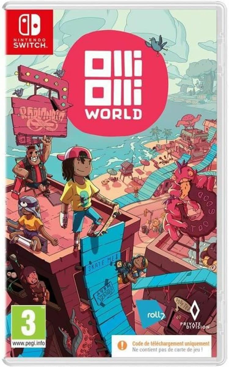 Jeu Nintendo Switch - OlliOlli World [code in box]