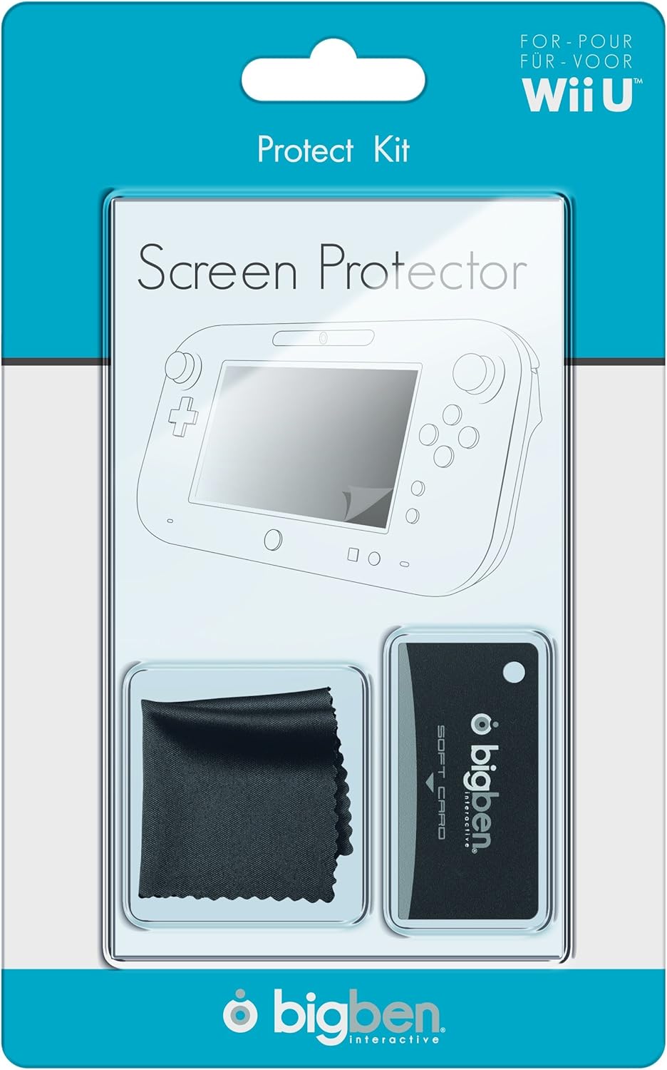 Kit de Protection d'écran pour Nintendo Wii U