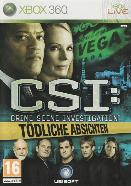 Jeu Xbox 360 - CSI : Les Experts - Intentions Mortelles [import P.B]